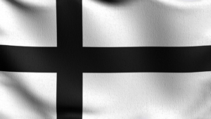 Flagge des Deutschordensstaates