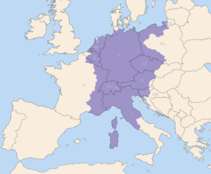 Heilige Römische Reich um 1200