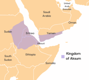 Reich von Aksum,  By Newslea Staff - https://newsela.com/read/natgeo-kingdom-aksum/id/54211/, <a href="https://creativecommons.org/licenses/by-sa/4.0" target="_blank">CC BY-SA 4.0</a>, https://commons.wikimedia.org/w/index.php?curid=116512462, keine Änderungen