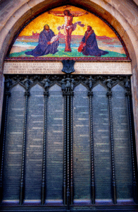 Nahaufnahme der Thesentür (Schlosskirche Wittenberg), Bildnachweis: Bill Perry / Shutterstock.com
