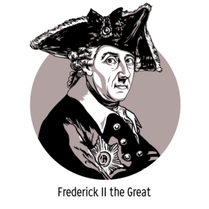 Friedrich II. der Große (1712 - 1786) wurde volkstümlich auch als "Der Alte Fritz“ bezeichnet
