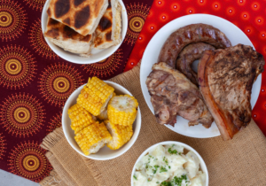 Braai Speisen aus Südafrika