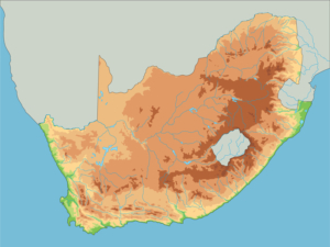 Gebirge in Südafrika