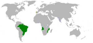 Portugiesische Kolonialreich um 1800