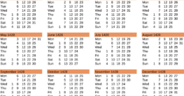 Kalender 1428