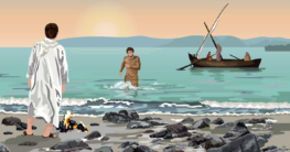 Jesus am See Genezareth