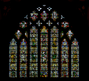 Jesse Fenster in der Kathedrale von Wells, Bildnachweis: Jacek Wojnarowski/shutterstock.com