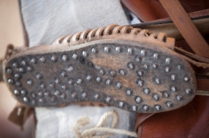 Beschlagene Sohle eines Caliga