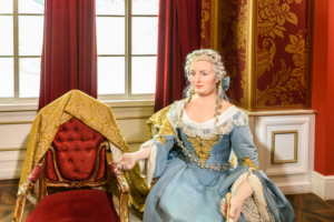 Maria Theresia Wachsfigur im Madame Tussauds Wachsfigurenkabinett in Wien, Bildnachweis: Radu Bercan / Shutterstock.com