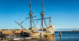 Mayflower im Hafen von Plymouth, Bildnachweis: Martina Birnbaum/shutterstock.com
