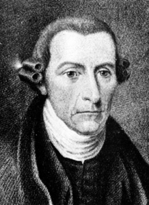 Porträt von Patrick Henry, dem Hauptverfasser der Virginia Resolves