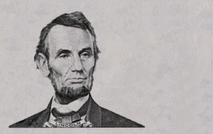 Porträt von Abraham Lincoln