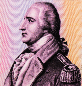 Porträt von Benedict Arnold