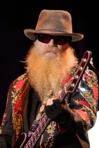 Dusty Hill von ZZ Top (Bild von 2013), Bildnachweis: Daniel L. Locke / Shutterstock.com