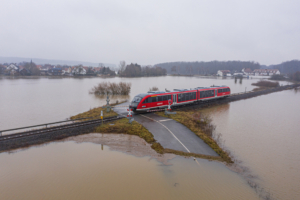 Hochwasser an deutschen Bahnstrecken im Juli 2021, Bildnachweis: bear_productions / Shutterstock.com