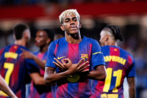 Lamine Yamal, Bildnachweis: Christian Bertrand / Shutterstock.com