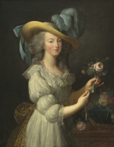 Marie Antoinette, französische Königin aus dem Haus Habsburg (Österreich), Gemälde von Elisabeth-Louise Vigee Le Brun, 1783, Bildnachweis: Everett-Sammlung/shutterstock.com