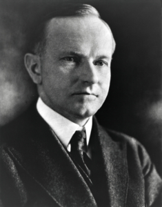 Präsident Calvin Coolidge