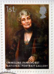 Emmeline Pankhurst Gedächtnisbriefmarke, Bildnachweis: neftali / Shutterstock.com