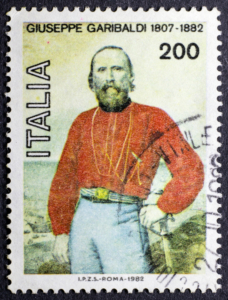 Giuseppe Garibaldi Gedenkbriefmarke, Bildnachweis: Manuel Esteban / Shutterstock.com