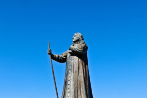 Hans Egede Statue in Nuuk, Grönland; Bildnachweis: Yingna Cai / Shutterstock.com