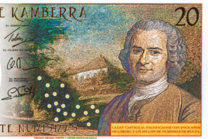 Jean-Jacques Rousseau Gedenkbriefmarke, Bildnachweis: Prachaya Roekdeethaweesab/shutterstock.com