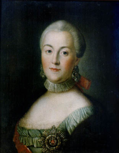 Zarin Katharina II. die Große, Bildlizenz: Von Alexei Petrowitsch Antropow - http://www.sgu.ru/ogis/katalog/cgi-bin/museum.cgi-pic=b-id=g-82-n=0-r=18.htm, Gemeinfrei, https://commons.wikimedia.org/w/index.php?curid=912647 keine Änderungen vorgenommen