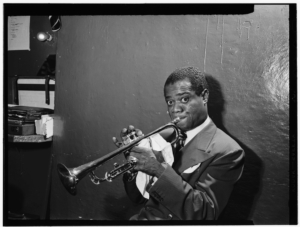 Louis Armstrong, Bild von 1946, Bildnachweis: Rawpixel.com / Shutterstock.com