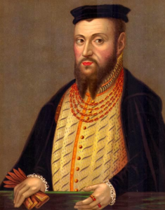 Sigismund II. August, Bild von Lucas Cranach der Jüngere; Bildnachweis: Von Anonym - web, Gemeinfrei, https://commons.wikimedia.org/w/index.php?curid=2910941 keine Änderungen vorgenommen