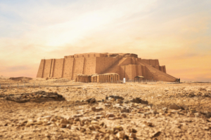 Zikkurat (Stufentempel der Sumer) von Ur nach der Rekonstruktion, Bildnachweis: Abbas Al Yasiri/shutterstock.com